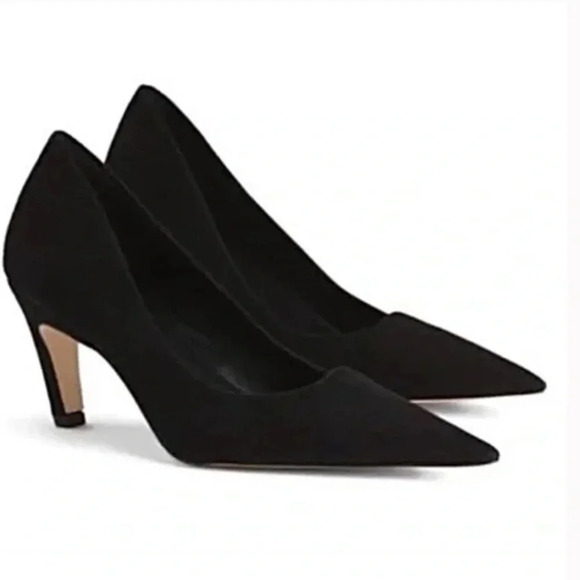 Good American Icon Suede Heels - Picture 2 of 11